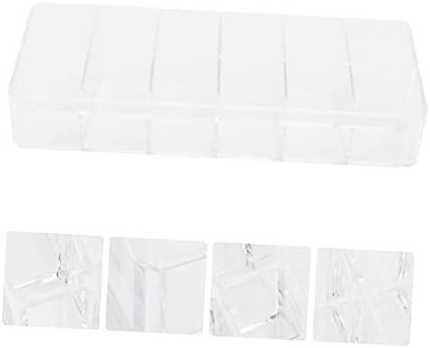 Vaguelly Transparent Lipstick Display Holder for Makeup Storage 1