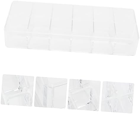 Healeved 1pc Lipstick Storage Box Makeup Display Case