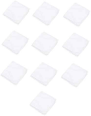 DRESSOOS Spa Pedicure Towels Set of 10 Ultra Soft 30x30cm