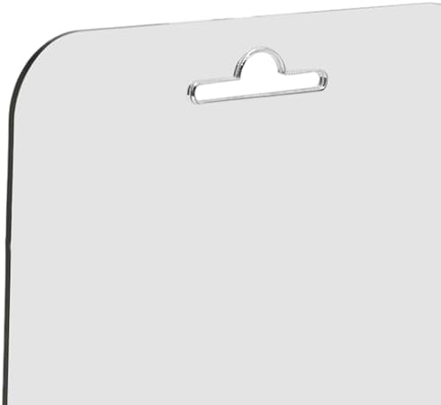 Fogless Shower Mirror with Shelf and Hook