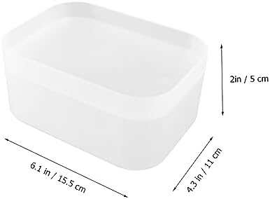 Outanaya Cosmetic Storage Case Dust Box for Makeup and Skincare Organization