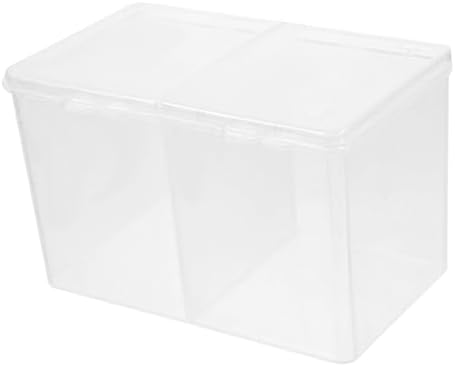 TOVINANNA Plastic Cotton Pads Storage Box