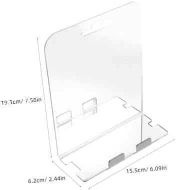 Cabilock Fogless Shower Mirror with Shelf and Hooks 1