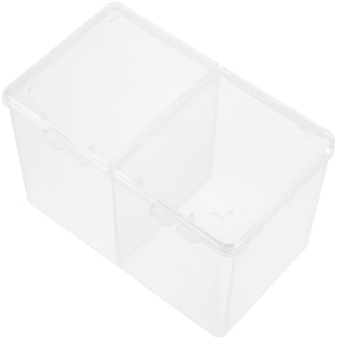 SHERCHPRY Cotton Pads Box Organizer with Compartment Design