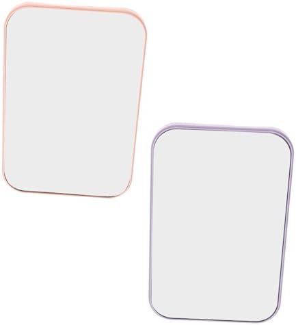 2pcs Portable Makeup Mirror Minimalist Nordic Design