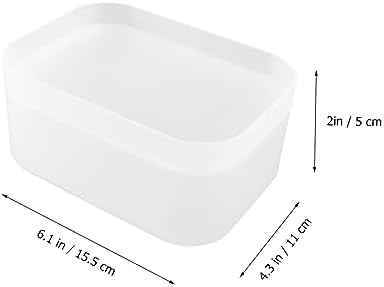 Healeved 1Pc Transparent Cosmetic Storage Box 1