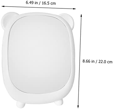 VICASKY Cartoon Shape Wall Mounted Cosmetic Mirror