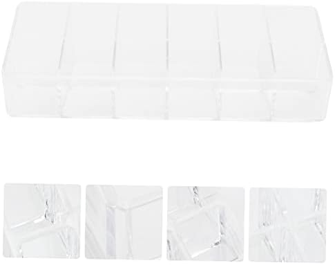 Plastic Nail Polish Organizer 10 Slot Makeup Display Case