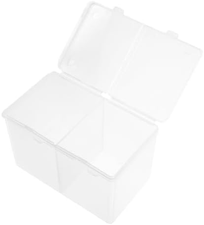 VALICLUD Cotton Pads Storage Box with Compartment