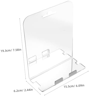 Stainless Steel Hook Anti-Fog Shower Mirror for Men