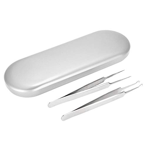 Sonew Silver Eyelash Tool Storage Box