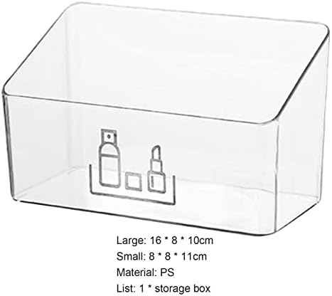 Kripyery Clear Cosmetic Organizer Minimalist Style