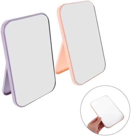 2Pcs FOMIYES Travel Vanity Mirror Dual Use
