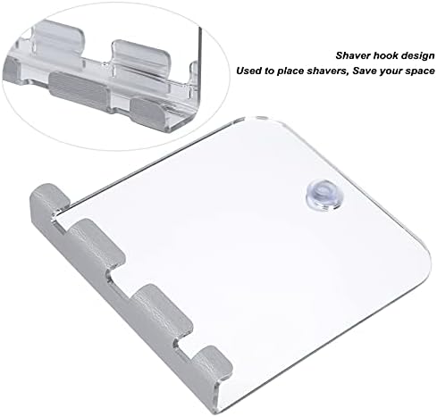 Fogless Shower Mirror with Suction for Men Women