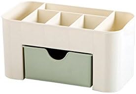 Yiwula Makeup Organizer Green Space-Saving Storage Box
