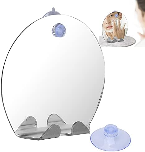 YUYTE Anti-Fog Shower Mirror with Suction