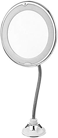 DOITOOL 10x Magnifying LED Vanity Mirror