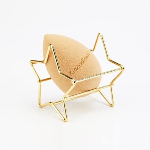 Durable Metal Star Sponge Holder Cosmetic Display Stand