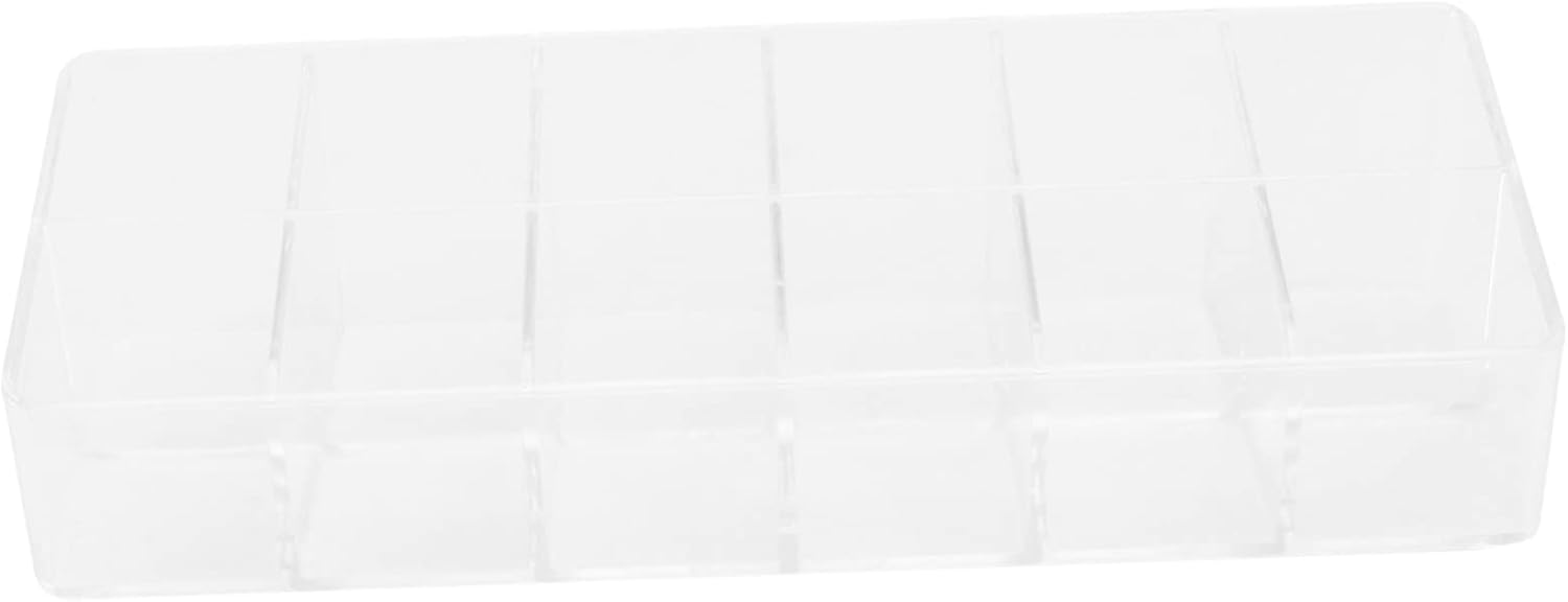 Vaguelly Transparent Lipstick Display Holder for Makeup Storage 1