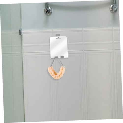Stainless Steel Hook Anti-Fog Shower Mirror for Men