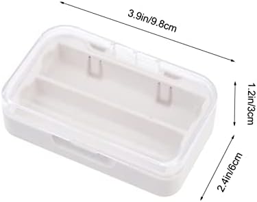 Transparent Cosmetic Organizer Box with Mirror