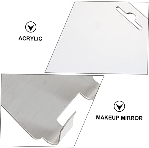 DOITOOL Anti-Fog Bathroom Makeup Shaving Mirror Stand Travel-Friendly