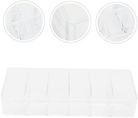 Vaguelly Transparent Lipstick Display Holder for Makeup Storage 1