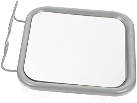 Fogless Suction Cup Mirror with Razor Hooks