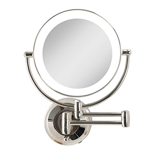 Zadro 11 LED Wall Mirror 10X1X Dual-Sided