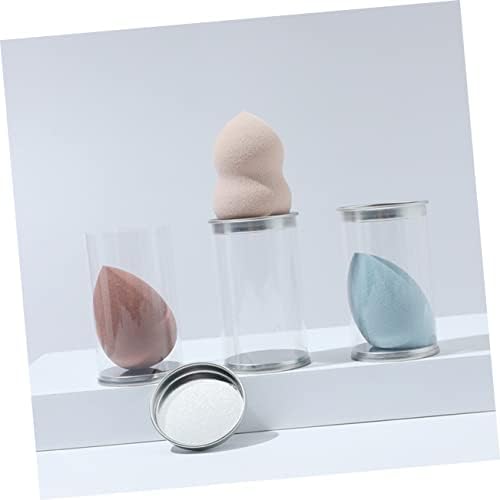 BIUDECO 6 Pack Egg Shape Makeup Sponge Case