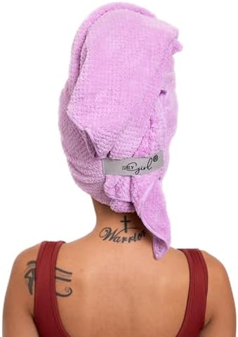 Curly Girl Microfiber Towel Wrap for Women