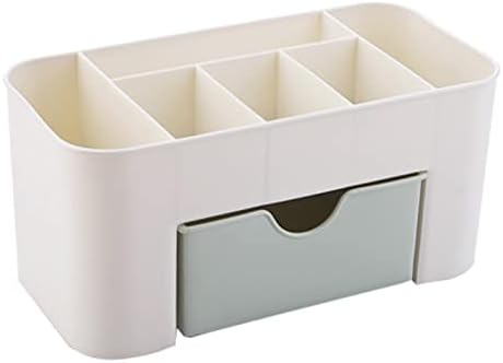 Marooma 6 Compartment Makeup Organizer with Drawer Green
