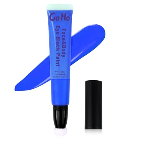 Go Ho Royal Blue Waterproof Face Paint for Halloween Cosplay