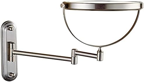 DEIHGE 360 Swivel Brass Double Sided Makeup Mirror