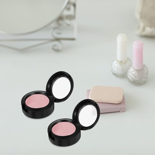 SAFIGLE 8Pcs Durable Plastic Eyeshadow Compact Case