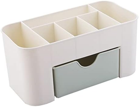 Marooma 6 Compartment Makeup Organizer with Drawer Green