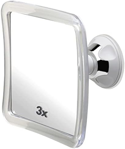 3X Magnifying Fogless Shower Mirror