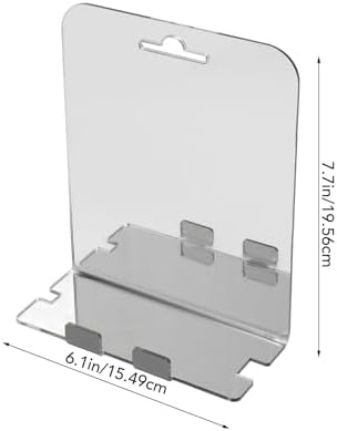 Fogless Shower Mirror with Shelf and Hook