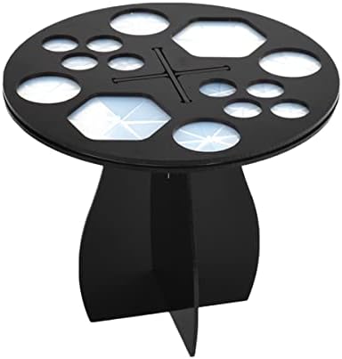 Ipetboom 1Pc Black Makeup Brush Drying Rack 1