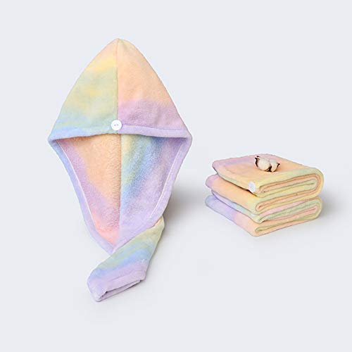 TYONMUJO Microfiber Hair Drying Wrap Towel for Women