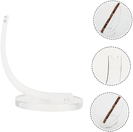 Housoutil Acrylic Brush Display Rack for Desk