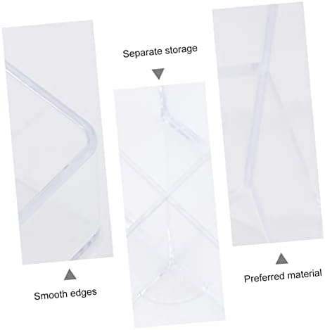 Vaguelly Transparent Lipstick Display Holder for Makeup Storage 1