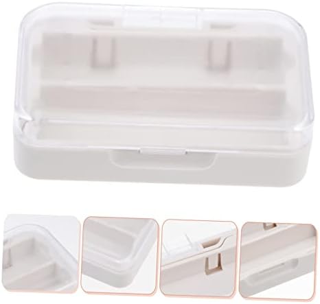 Transparent Cosmetic Organizer Box with Mirror
