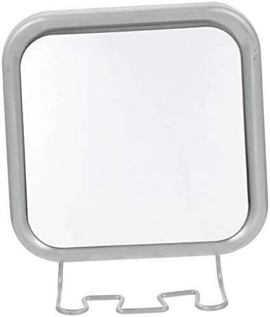 Fogless Shower Mirror with Suction Cups and Hook 1