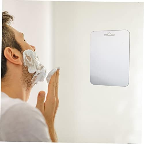Unbreakable Fogless Vanity Mirror Razor Holder for Shaving and Makeup