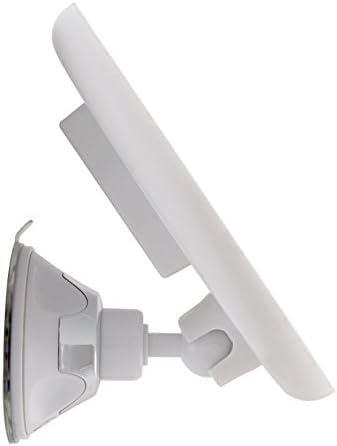 Zadro 10X Magnification LED Vanity Wall Mount Makeup Mirror White