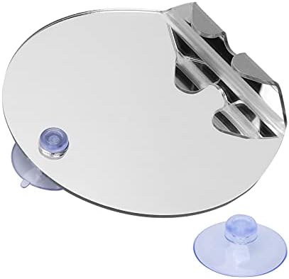 Fog Less Shower Mirror with Suction Cup Hook