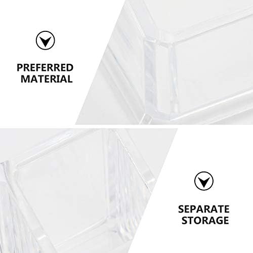 Cabilock Transparent Lipstick Storage Case Organizer