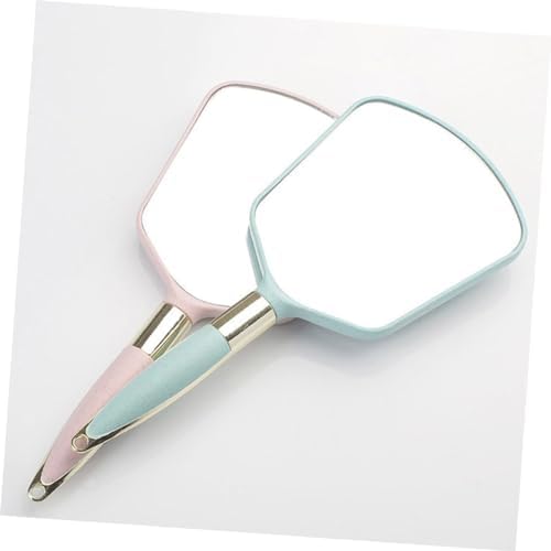 SOIMISS Handheld Mirror with Ergonomic Handle for Travel and Bathroom Use