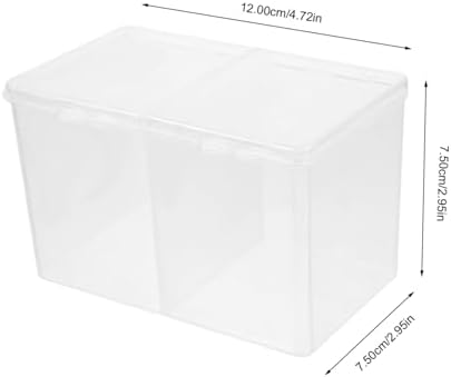 Beavorty Cotton Pads Storage Box Organizer